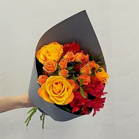 Букет с розами Ангелок