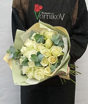 Букет с розами Благородный вкус