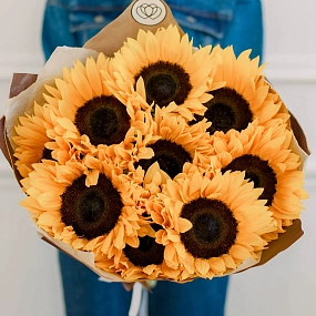 описание значения Букет из 9 подсолнухов