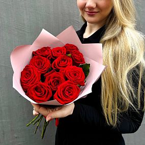 Букет из 11 красных роз