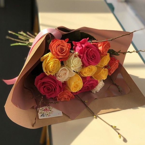 Микс из розочек