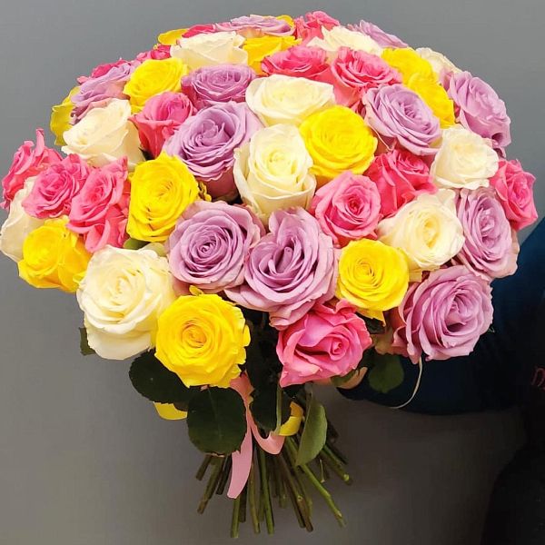 51 Роза ассорти