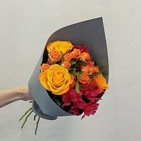 Букет с розами Ангелок