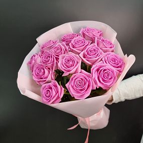 Букет из 15 роз Аква